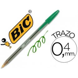 BOLIGRAFO BIC CRISTAL VERDE