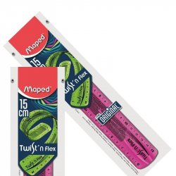 REGLA FLEXIBLE MAPED 15CM