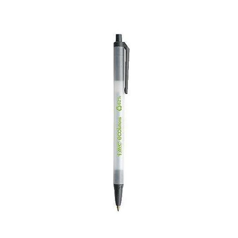 BOLIGRAFO BIC ECOLUTIONS CLICSTIC NEGRO
