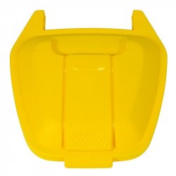 TAPA CONTENEDOR MOVIL AMARILLO