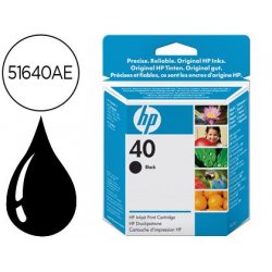 HP CARTUCHO Nº 40 NEGRO