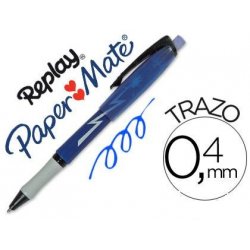 BOLIGRAFO REPLAY MAX AZUL