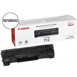 CANON TONER LASER CRG712 NEGRO