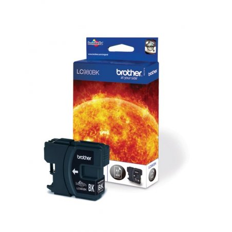 BROTHER CARTUCHO LC980BK NEGRO