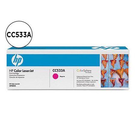 HP TONER LASER CC533A MAGENTA