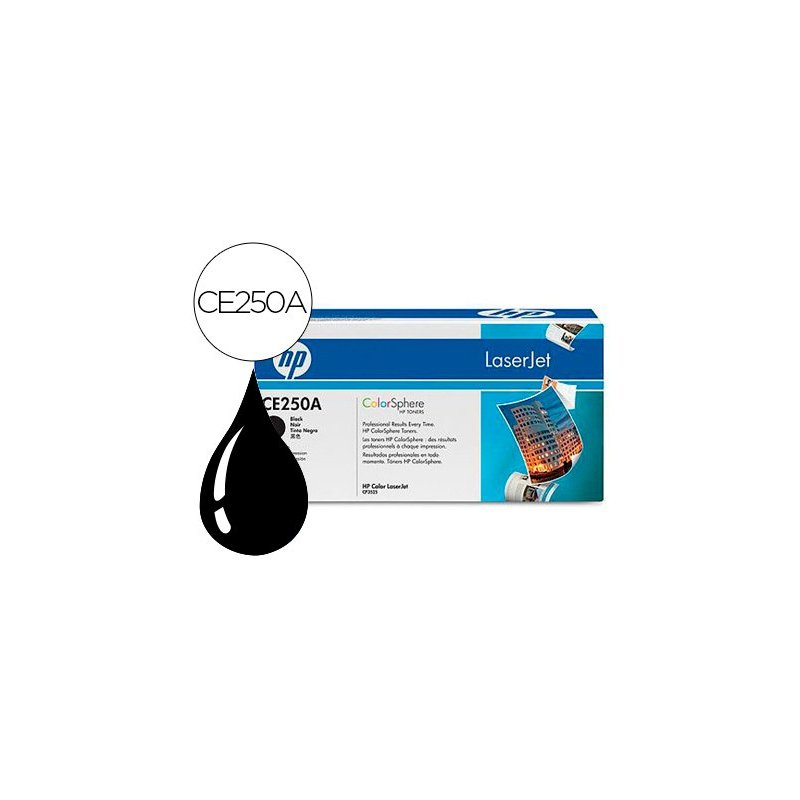 HP TONER LASER CE250A NEGRO
