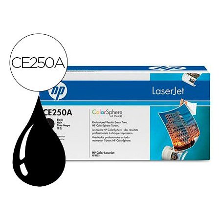 HP TONER LASER CE250A NEGRO