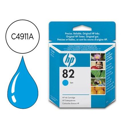 HP CARTUCHO Nº 82 CYAN
