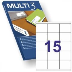 ETIQUETA ADHESIVA BLANCA...