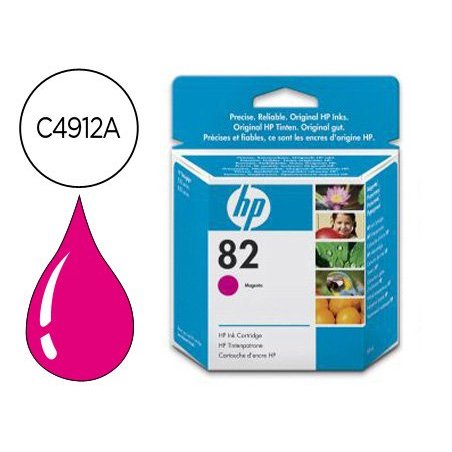 HP CARTUCHO Nº 82 MAGENTA