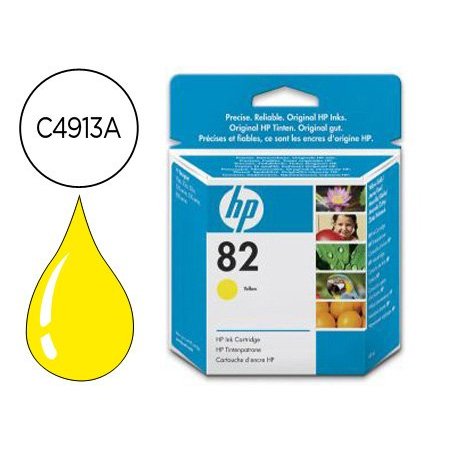 HP CARTUCHO Nº 82 AMARILLO