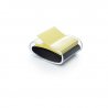 DISPENSADOR POST-IT Z-NOTES NEGRO+BLOC 76X76MM. 