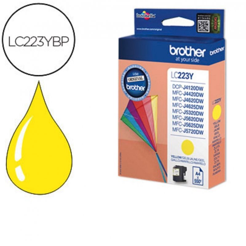 BROTHER CARTUCHO LC223 AMARILLO