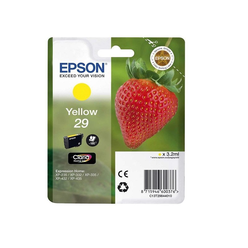 EPSON CARTUCHO T2984 AMARILLO
