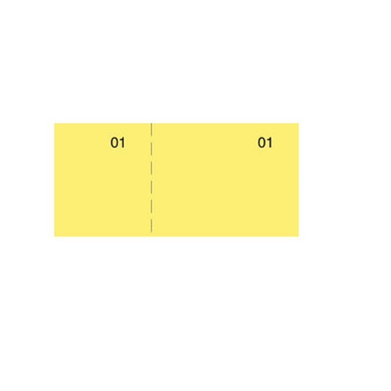TALONARIO CAJA T-29 AMARILLO