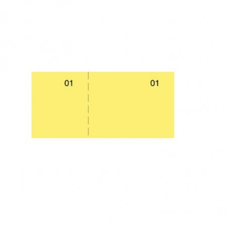 TALONARIO CAJA T-29 AMARILLO