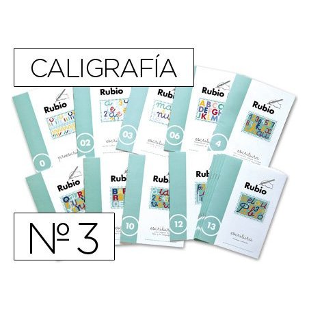 CUADERNO RUBIO ESCRITURA 3