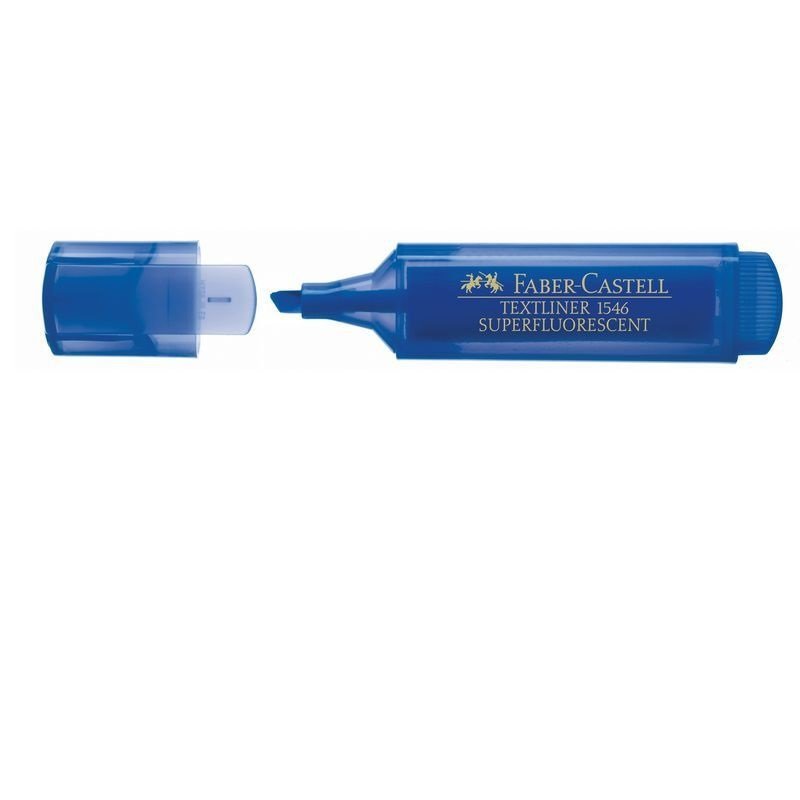 MARCADOR FLUORESCENTE TEXTLINER TRANSLUCIDO AZUL