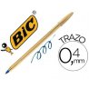 BOLIGRAFO BIC CRISTAL CELEBRATE ORO COLOR AZUL