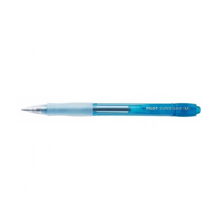 BOLIGRAFO PILOT SUPERGRIP AZUL CLARO NEON 