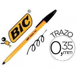 BOLIGRAFO BIC NARANJA NEGRO