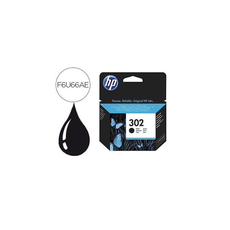 HP CARTUCHO Nº 302 NEGRO