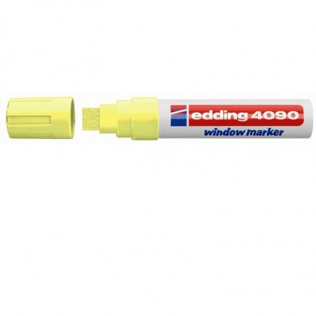 MARCADOR DE TIZA LIQUIDA EDDING 4090 AMARILLO NEON