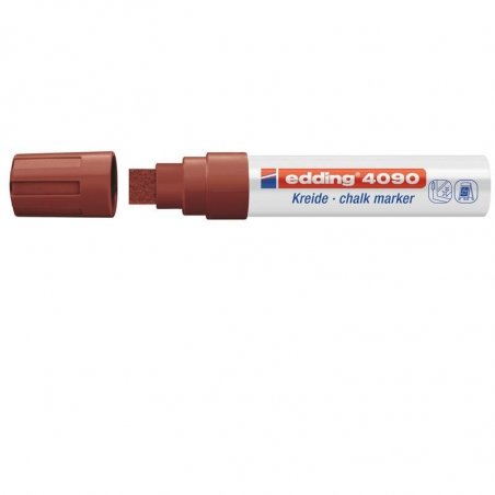 MARCADOR DE TIZA LIQUIDA EDDING 4090 MARRON