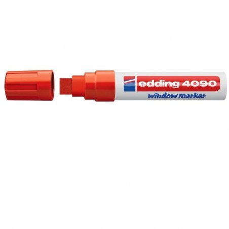 MARCADOR DE TIZA LIQUIDA EDDING 4090 ROJO