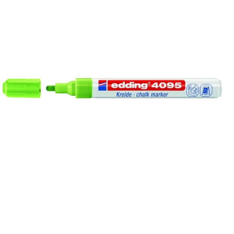 MARCADOR DE TIZA LIQUIDA EDDING 4095 VERDE CLARO