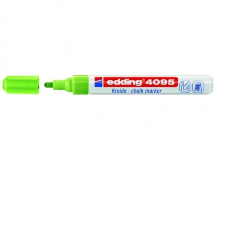 MARCADOR DE TIZA LIQUIDA EDDING 4095 VERDE CLARO