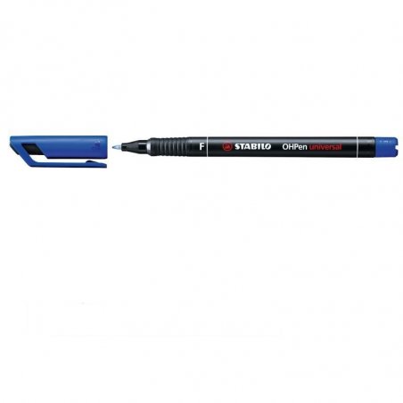 ROTULADOR STABILO OHPEN P/F AZUL