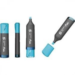 MARCADOR FLUORESCENTE 5* AZUL