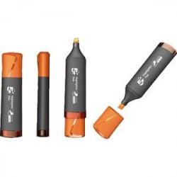 MARCADOR FLUORESCENTE 5* NARANJA