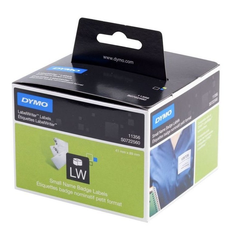 ETIQUETA ADHESIVA BLANCA DYMO LW 89X41MM C/300