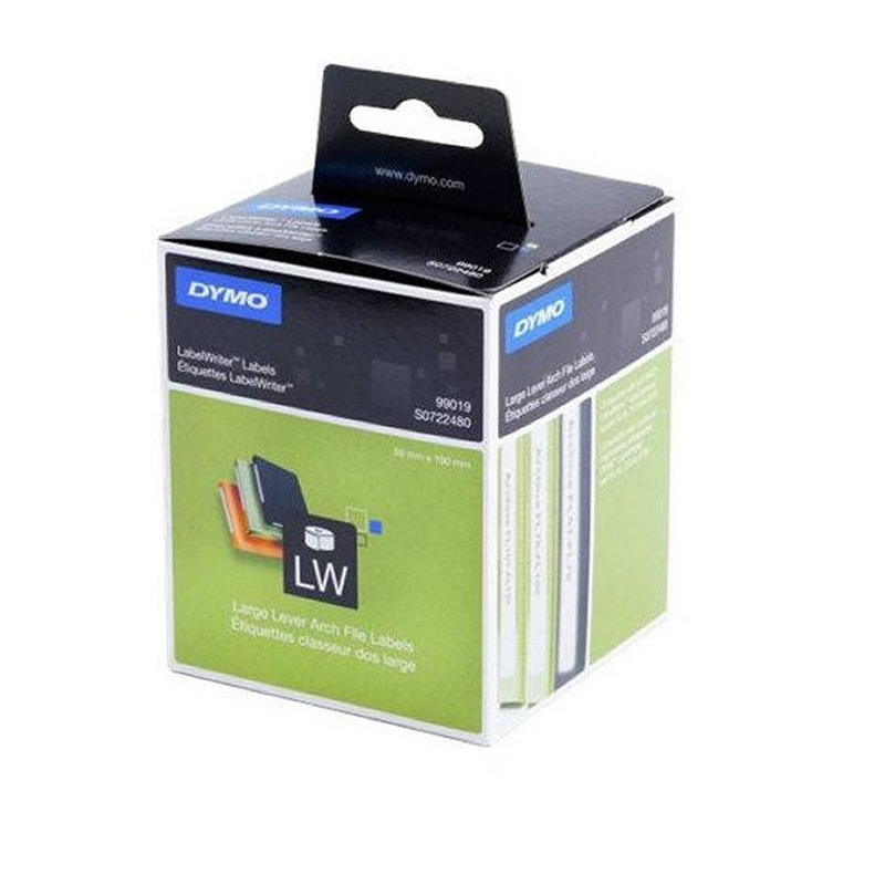 ETIQUETA ADHESIVA BLANCA DYMO LW 59X190MM C/110