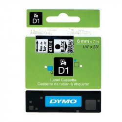 CINTA DYMO D1 6MMX7M...