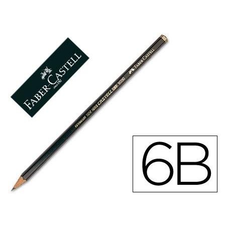 LAPIZ FABER-CASTELL 9000 6B