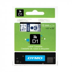 CINTA DYMO D1 12MMX7M...