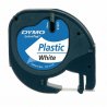 CINTA DYMO LETRATAG PLASTICO 12MMX4M. NEGRO/BLANCO