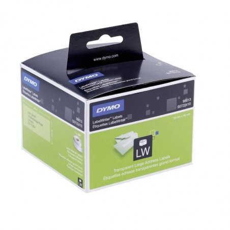 ETIQUETA ADHESIVA BLANCA DYMO LW 89 X 36MM C/260