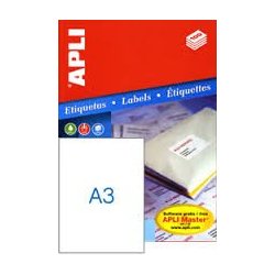 ETIQUETA ADHESIVA BLANCA...