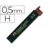 MINAS DE GRAFITO FABER-CASTELL 0,5 H EST/12