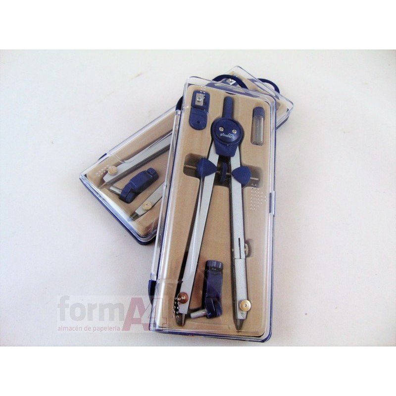 ESTUCHE COMPAS TIME STUDENT 4 PIEZAS