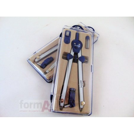 ESTUCHE COMPAS TIME STUDENT 4 PIEZAS