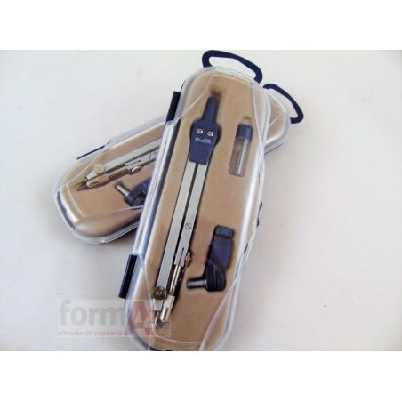 COMPAS METALICO ESCOLAR C/ADAPTADOR TIME STUDENT