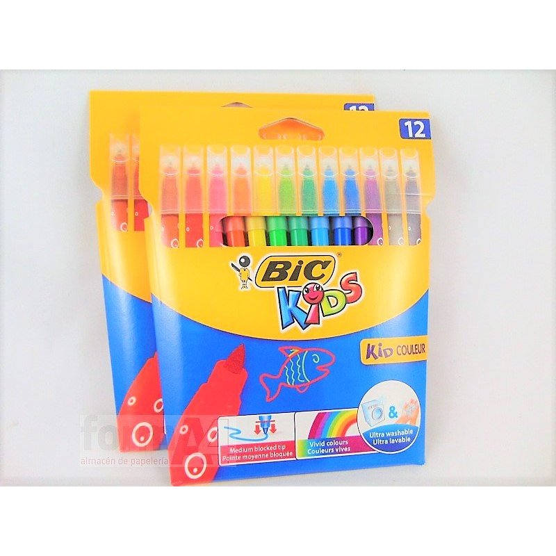 ROTULADOR BIC KIDS COULEUR 10+2