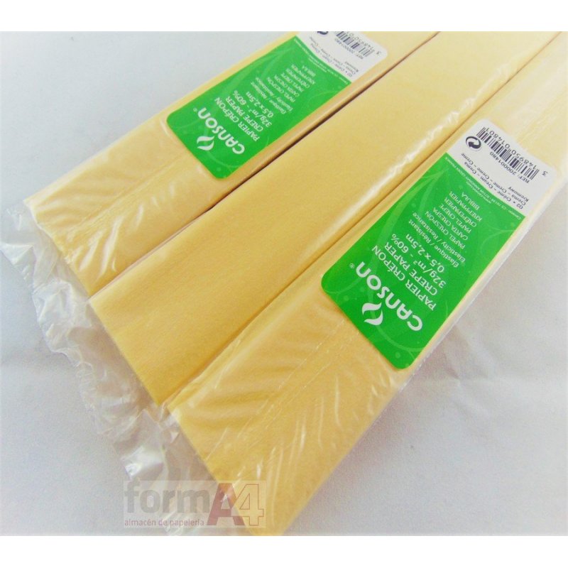 PAPEL CRESPON CANSON CREMA