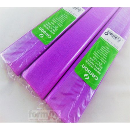 PAPEL CRESPON CANSON LILA