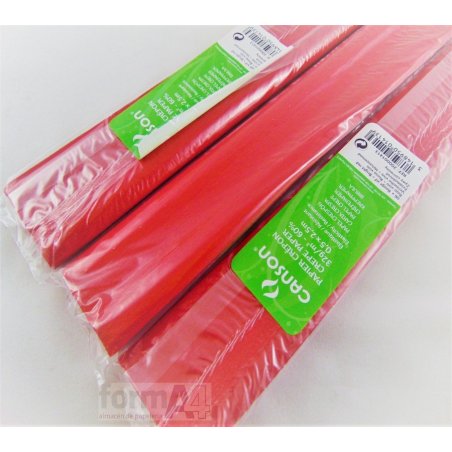 PAPEL CRESPON CANSON ROJO VIVO
